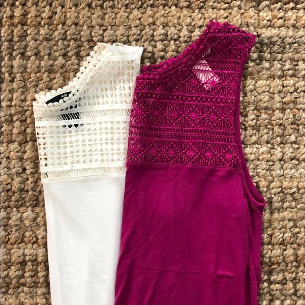 ❌SOLD!!!- Tank top bundle- H&M